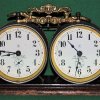 Schachuhr des Halleschen Schachklubs, um 1880
Metall, Firma Herzog, Leipzig Reudnitz, 
Vorbesitzer:

Hallescher Schachklub
unbekannter privater Besitzer
bis 2013 Gert Kleint, Halle (Saale)
